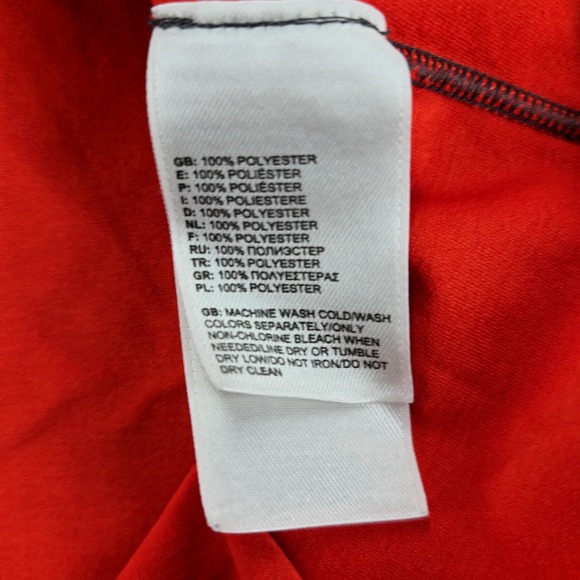 The North Face FlashDry XD Shirt Mens Small Red Black Athletic‎ Performance Tee - Picture 7 of 9
